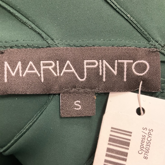 MARIA PINTO CYPRESS GREEN STING DRESS - Picture 4 of 6